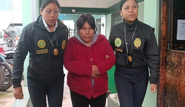 Sonia Guzmán fue detenida debido a que es sospechosa de un homicidio. Foto: La República/Luis Álvarez