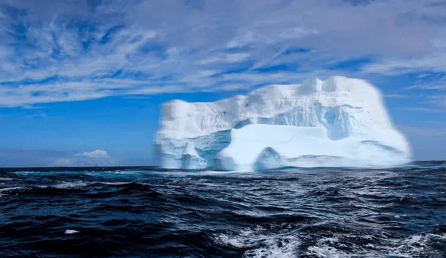 El fragmento de iceberg ha permanecido quieto por más de 30 años. Foto: Pixabay