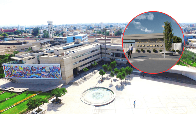 El nuevo pórtico de San Marcos estará listo en 90 días. Foto: UNMSM