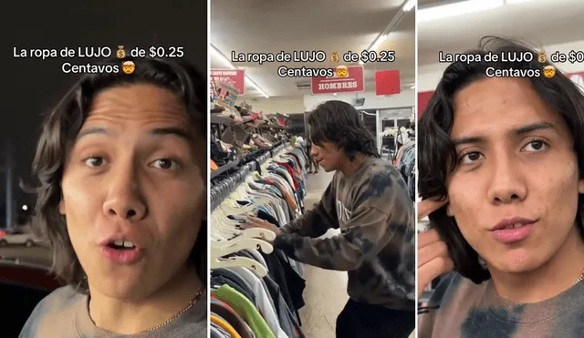 En esta tienda podrás gastar poco dinero comprándote ropa en Estados Unidos. Foto: composición LR/captura de pantalla de TikTok