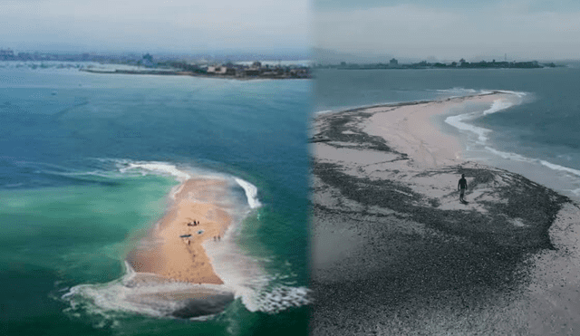 Isla El Camotal, más conocida como la 'Atlántida Peruana' es uno de los mejores destinos turísticos para los deportes acuáticos/Composición LR