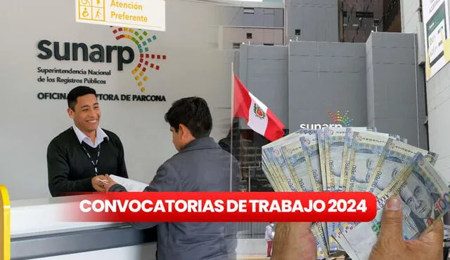 Sunarp abre convocatoria de empleo para practicantes sin experiencia en diversas áreas y ciudades del país. Foto: composición LR/Sunarp