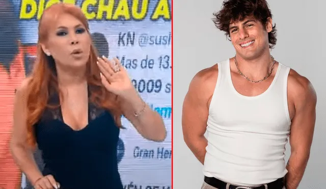 Magaly Medina arremete contra Renato Rosssini Jr. tras eliminación de 'Gran hermano'. Foto: Magaly ATV