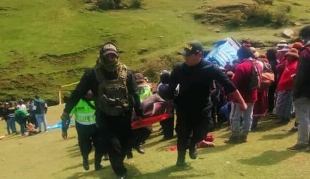 Cuerpo de la víctima fue llevado a la morgue y familiares exigen justicia. Foto: Noticias Abancay