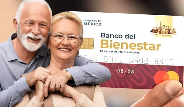 Actualmente, los adultos mayores reciben 6.000 pesos bimestrales como pago de la Pensión Bienestar en México. Foto: composición LR/Freepik/Banco de Bienestar