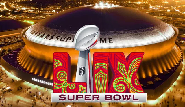 El Super Bowl 2025 —Super Bowl LIX— se llevará a cabo el domingo 9 de febrero de 2025. Foto: composición LR/ Super Bowl