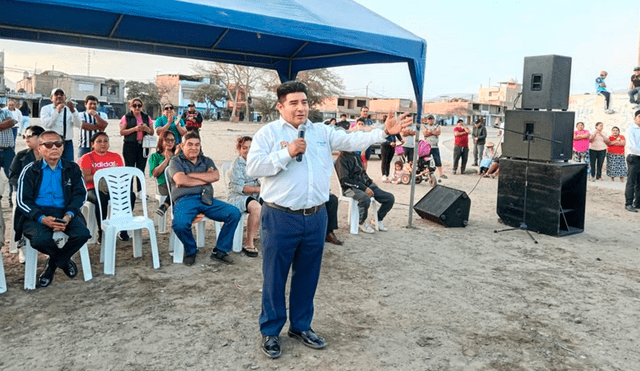 Alcalde Juan Carranza señala que ha solicitado en reiteradas ocasiones al Estado apoyo en seguridad, pero estas no han sido atendidas. Foto: Andina