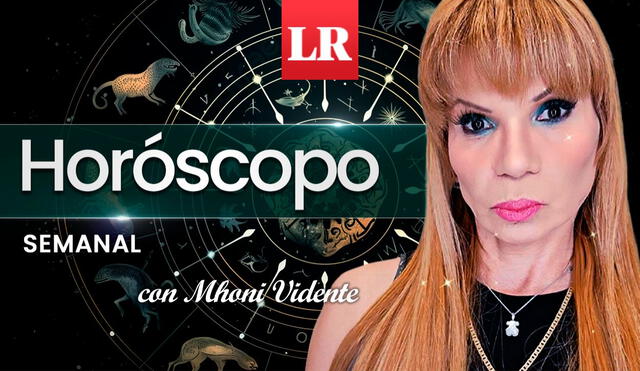 Los horóscopos de Mhoni Vidente para la semana del 17 al 22 de diciembre. Foto: Composición LR/ El Heraldo