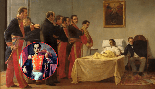Bolívar sufría de tuberculosis, una enfermedad que lo fue consumiendo lentamente durante sus últimos años de vida. Foto: composición LR/Wikipedia Bolívar sufría de tuberculosis, una enfermedad que lo fue consumiendo lentamente durante sus últimos años de vida. Foto: composición LR/Wikipedia