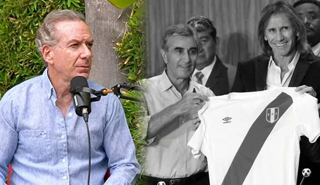 Eddie Fleischman responsabilizó directamente a Juan Carlos Oblitas por el mal momento que atraviesa la selección peruana actualmente. Foto: composición LR/captura/AFP