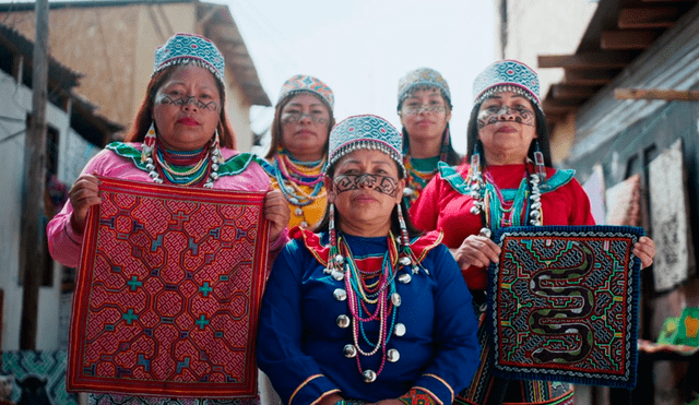 Milka Franco, líder de la comunidad Shipibo-Konibo, lanzó un poderoso llamado a revalorizar su arte ancestral con 'Kushi - El valor de ser valiente'. Foto: difusión