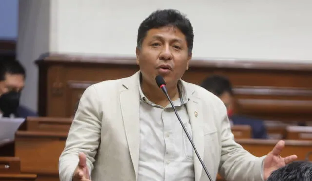 Congresista Raúl Doroteo podría ser suspendido por 120 días por el Congreso en 2025. Foto: difusión