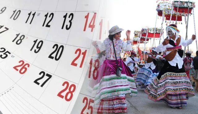 Danzantes celebran cada 7 de diciembre el Día Nacional de la Danza del Wititi. Foto: Composición LR/Andina.