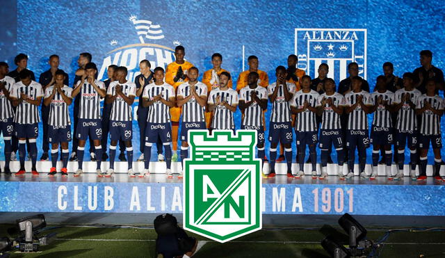 Alianza Lima enfrentará a Atlético Nacional de Colombia en la Tarde Blanquiazul 2025. Foto: composición LR/Alianza Lima/X