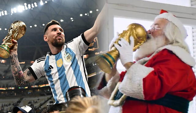 La Selección Argentina ganó su tercer mundial tras derrotar a Francia 4 a 2 en la definición por penales. Foto: composición LR/AFP/captura