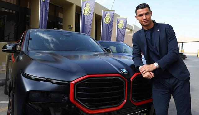 Cristiano Ronaldo, Sadio Mané y los demás jugadores de Al Nassr recibieron un BMW XM Red Label como regalo por fin de año. Foto: Instagram