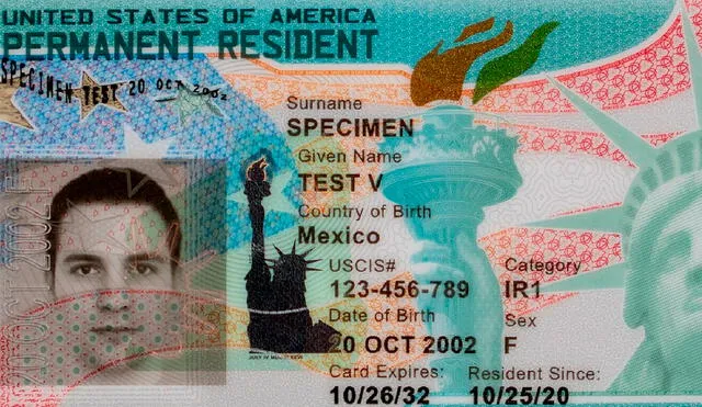 La Green Card es un documento que otorga la residencia permanente en Estados Unidos, pero su obtención está sujeta a ciertos requisitos de salud. Foto: Telemundo