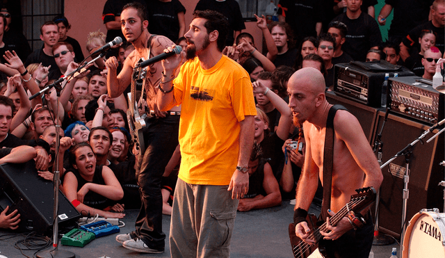 System of a Down es conformado por el cantante Serj Tankian, Daron Malakian, Shavo Odadjian y John Dolmayan. Foto: Instagram.