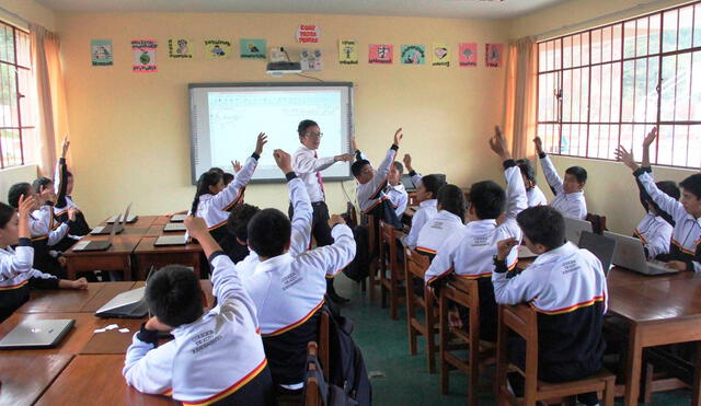 El calendario escolar 2025 incluye 36 semanas lectivas. Foto: Andina