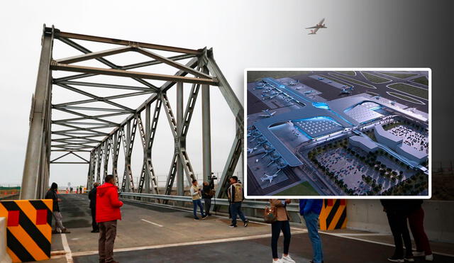 Planean el libre acceso de buses de transporte público al Nuevo Aeropuerto Jorge Chávez. Foto: composición LR/Andina