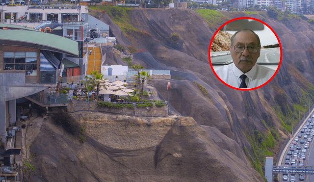 Ingeniero de la UNI advierte sobre una posible amenaza de colapso en la Costa Verde. Foto: composición LR / Captura