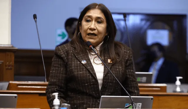 La congresista Hilda Portero López pertenece a la bancada de Acción Popular.  Foto: Congreso