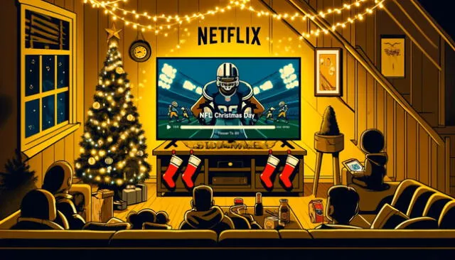 La plataforma Netflix anunció los dos partidos que pasará en Navidad | Créditos: Lr/ ESPN