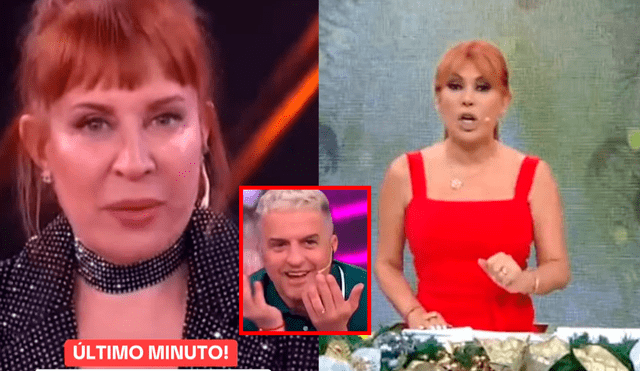 Magaly Medina se dio un espacio en su programa para contestarle a los presentadores argentinos que se burlaron de ella. Foto: Composición LR/TikTok/ATV.