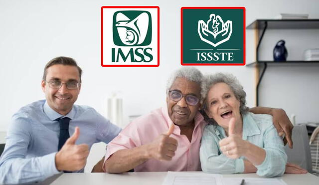 El pago de pensiones del ISSSTE e IMSS será con un nuevo monto debido a las modificaciones según Ley 97 y Ley 73. Foto: composición LR/ ISSSTE/ X/ México