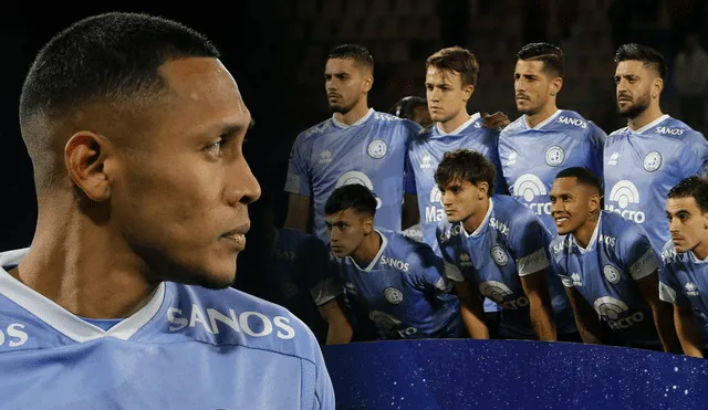 Bryan Reyna logró ser uno de los mejores jugadores de Belgrano en el 2024. Foto: composición LR/AFP