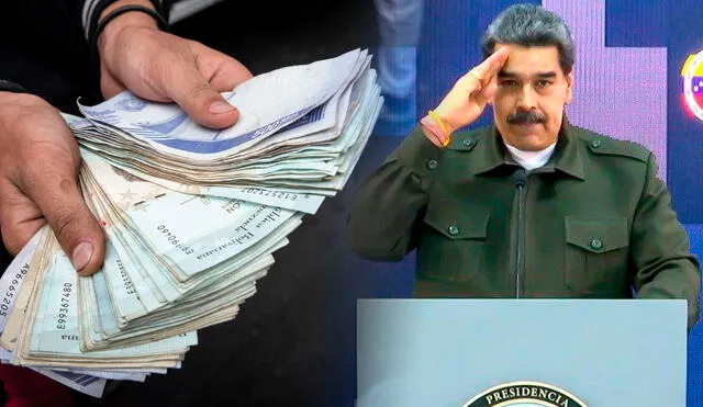 El dinero de los bonos de la Patria se puede transferir a tu cuenta de banco. Foto: composición LR/EFE/Nicolás Maduro