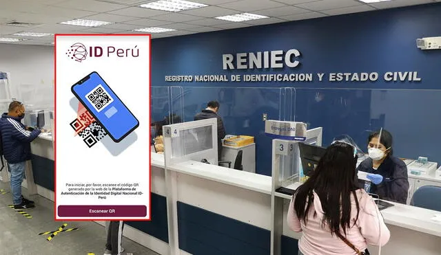 El nuevo sistema permite registrar cada consulta y facilita la identificación del usuario responsable a través del reconocimiento facial, el uso del DNI electrónico y su clave. Foto: composición LR/Andina