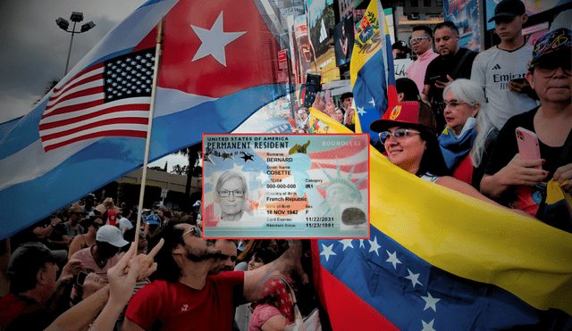 Todos los inmigrantes de Cuba y Venezuela pueden tramitar la Green Card si cumple con los 3 requisitos establecidos por USCIS. Foto: composición LR/El País/Directorio Cubano