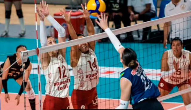 La Liga Peruana de Vóley se disputa en el coliseo de Villa El Salvador. Foto: difusión.