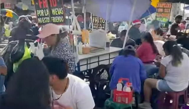 Decenas de vendedores ofrecen sus productos de los espacios públicos, generando caos. Foto: difusión