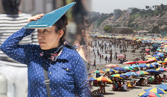 El verano en Perú comenzó oficialmente el 21 de diciembre, con altas temperaturas previstas. Foto: composición LR/Andina