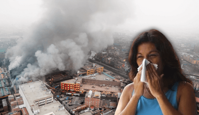 La calidad del aire en Lima Metropolitana es alarmantemente insalubre en la mayoría de sus distritos. Foto: composición LR/Andina