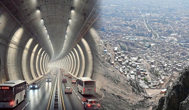 Túnel subterráneo será parte del tramo 2 del Anillo Vial Periférico. Foto: La República