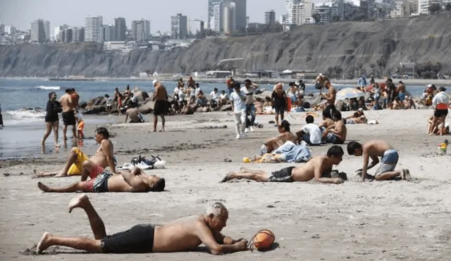 Bañistas podrán usar sombrillas gratis durante verano 2025. Foto: Andina