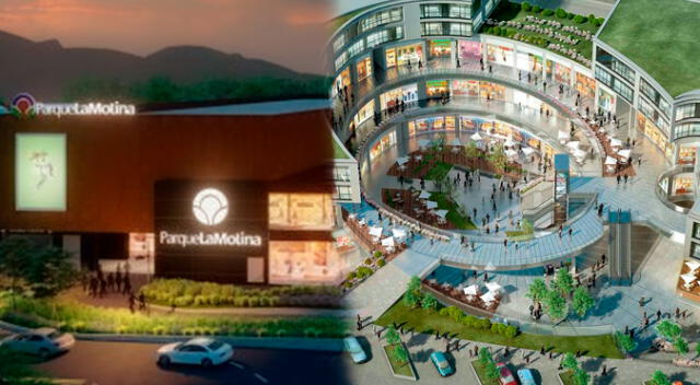 El nuevo centro comercial Parque La Molina ha sido comparado con el famoso Larcomar. Foto: composición LR/El Popular