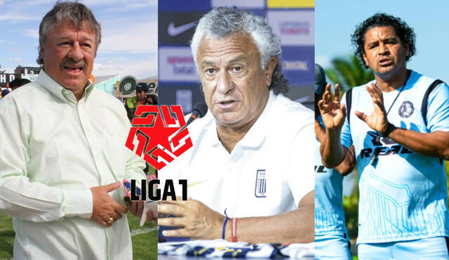 Edgar Ospina, Néstor Gorosito y Santiago Acasiete son algunos de los DT que estarán en la Liga 1 2025. Foto: composición GLR