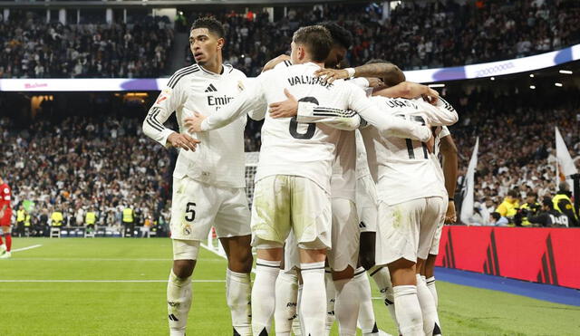 Real Madrid enfrentó al Sevilla en el Santiago Bernabéu por LaLiga de España. Foto: AFP