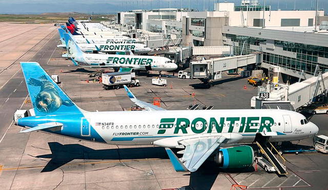 En 2022, Frontier había ofrecido un pase similar, pero limitado solo a vuelos nacionales. Foto: CNBC