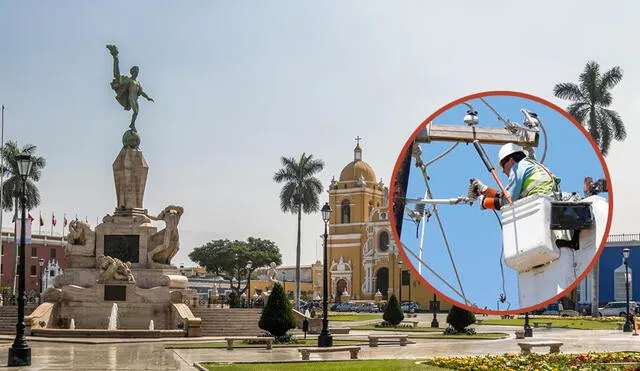 Corte de luz en Trujillo y La Libertad afectarán a diversas zonas. Foto: composición LR/Difusión