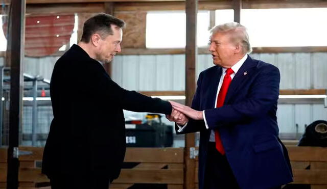 Donald Trump y Elon Musk, han unido fuerzas para frenar un acuerdo crucial de financiamiento gubernamental. Foto: Le Monde