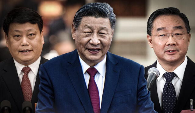 La ofensiva anticorrupción de Xi Jinping sacude el sector militar y político en 2024, con investigaciones que alcanzan a 56 líderes clave. Foto: composición LR/AFP/Xinhua/China Daily