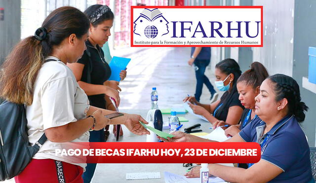 Las becas IFARHU continúan con su entrega en la semana de Navidad. Foto: composición LR / IFARHU