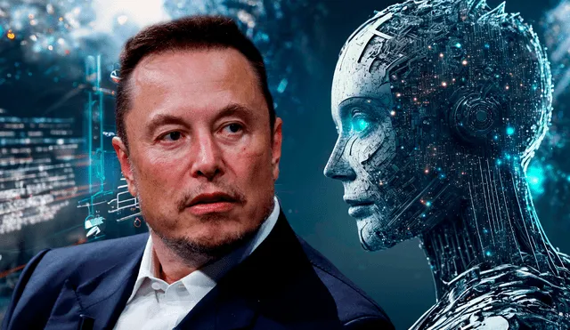 Elon Musk afirma que el desarrollo sin restricciones de la inteligencia artificial podría amenazar a la humanidad. Foto: composición Ariana Esinoza/LR