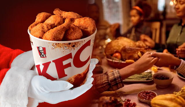 Este país no consume ni pavo ni cerdo en Navidad, prefiere KFC: ¿cómo nació esta peculiar tradición? Foto: composición LR/ KFC/RíoNegro