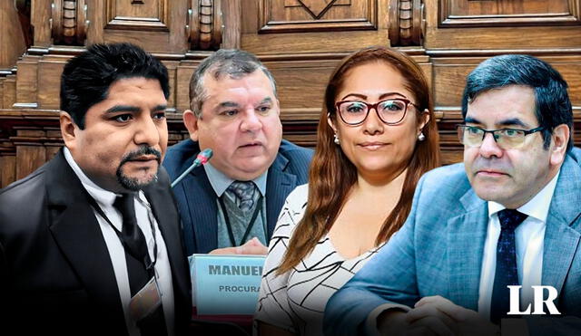 Deberán responder el jueves ante la Comisión de Fiscalización: Torres Saravia, Manuel Peña, Haidy Figueroa y Giovanni Forno. Composición: Ariana Espinoza / LR